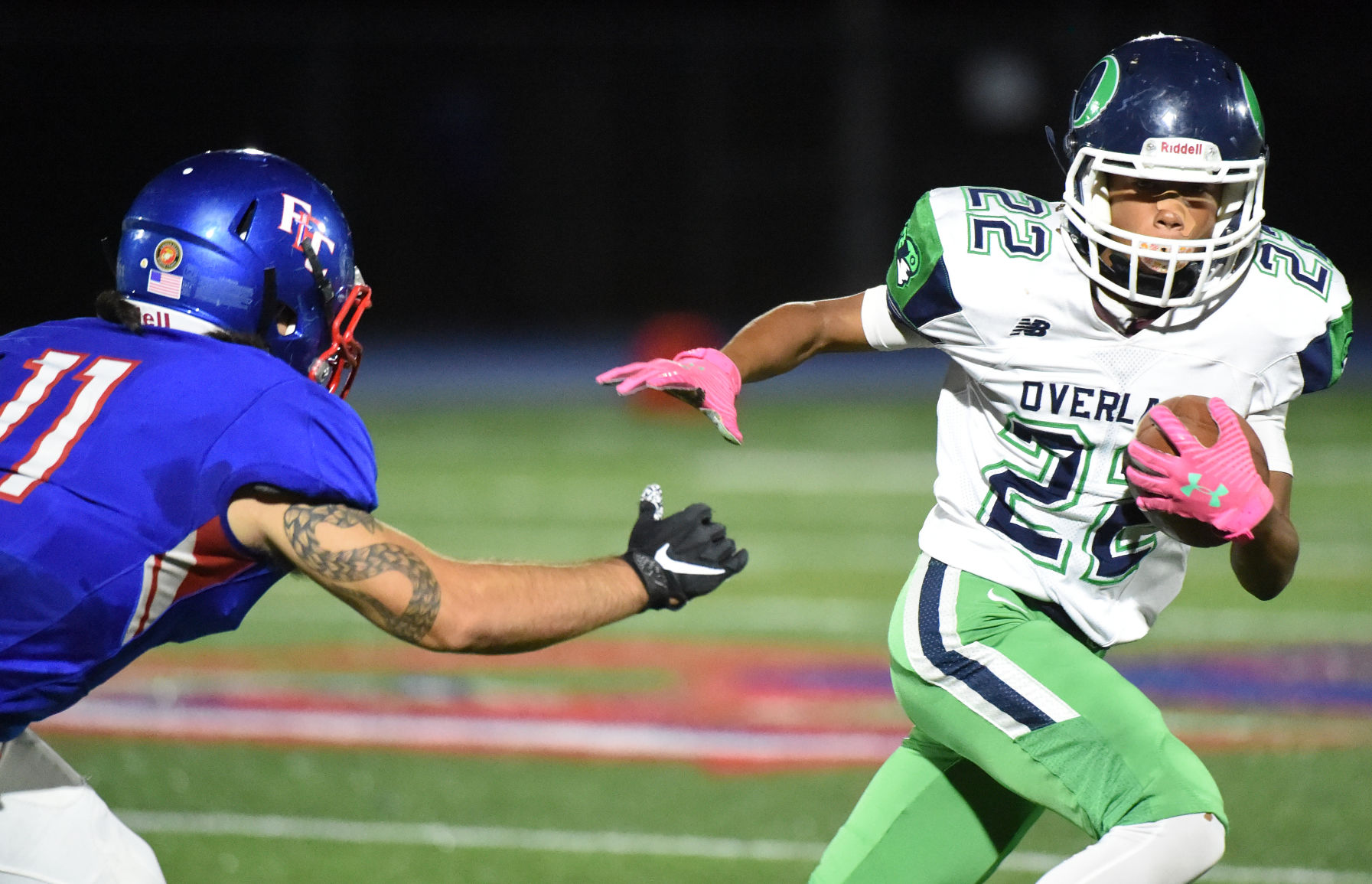 PHOTOS: Fountain-Fort Carson Trojans (21) Overland Trailblazers (29)